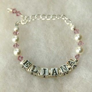 baby name bracelet in Childrens Jewelry