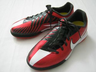   6Y Nike Jr. Total 90 Shoot IV Inddor Competition Football Shoes Red
