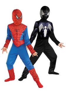 Kids Reversible Spiderman Costume   Boys Halloween Costume