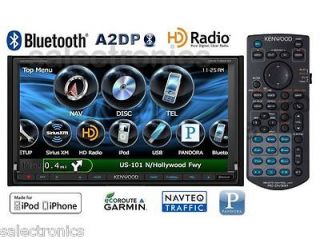 Kenwood DNX 7190HD Car LCD AM/FM CD DVD GPS Navigation, BlueTooth, USB 
