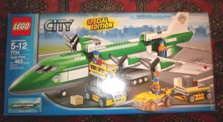 LEGO CITY   7734 CARGO PLANE RARE NEW IN BOX SPECIAL EDITION 