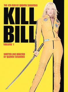 KILL BILL VOL 1 DVD ONE KUNG FU GRINDHOUSE CLASSIC MOVIES QUENTIN 