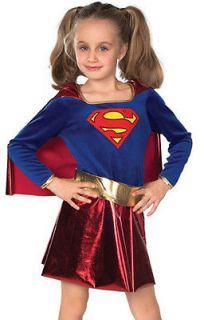 Supergirl Comic Book Superhero Kids Halloween Costume