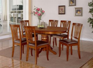 5PC PICASSO DINETTE KITCHEN DINING SET TABLE & 4 FAUX LEATHER CHAIRS 