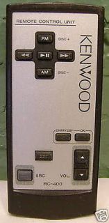 Kenwood RC 400 Car CD Remote Control KDC 2019 217 219 KRC 335 FREE 