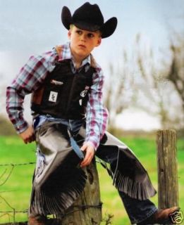 Kid ~RODEO VEST~ Mutton Buster Cowboy Costume Bullri​der