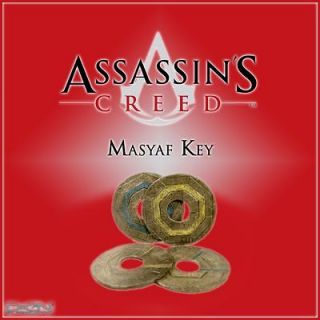 Assassins Creed Masyaf Key replica Altair Ezio Revelations