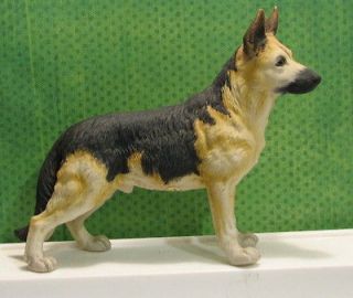 GERMAN SHEPHERD Dog Figurine Andrea by Sadek sticker 6 1/2 figure