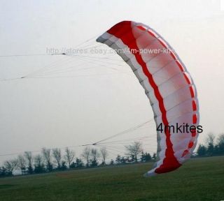 3m²Pro Traction/Power Kites with 400LBS flying lines and quad handle 