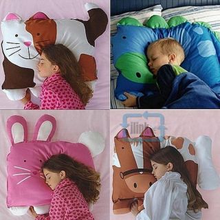 Kids Soft Cuddly Cartoon Pillowcase Pillow slip Cushion No Inner Core