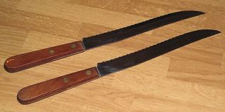 Two Robinson Stainless Steel Kitchen Knives