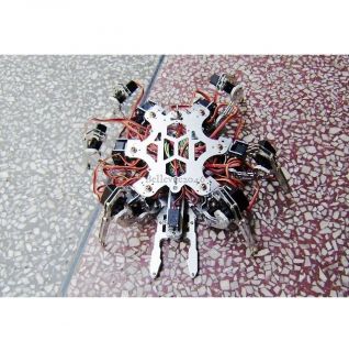 Walking Spider Robot Kit With Clamp   Control via Wireless Bluetooth 