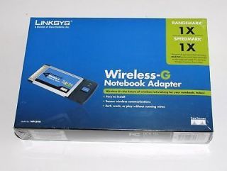   WIRELESS G ADAPTER WPC54G RANGEMAX PCMCIA WIRELESS NETWORK LAPTOP CARD