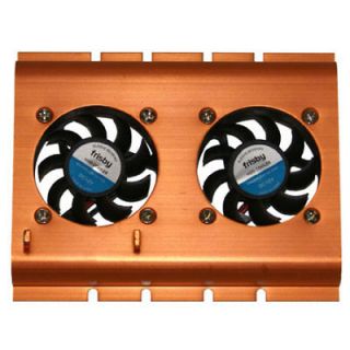 10 Wholesale Lot 3.5 Hard Drive Disk Dual Cooling Cooler Fan for 
