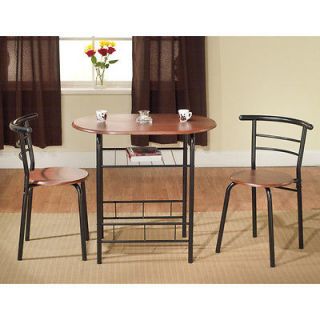 Honeymoon 3 Piece Dining Room Table and Chairs Kitchen Bar Dining Set 