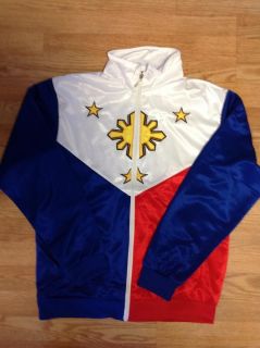 PHILIPPINES OLYMPICS TEAM JACKET SIZE EXTRA LARGE (3 STAR AND SUN)