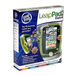 LeapFrog LeapPad2 Explorer Learning Tablet   Green. New. Sealed. Free 