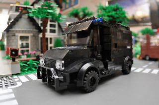 Custom LEGO City Police SWAT   7236 7245 7744   Train