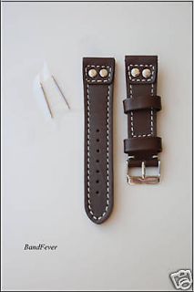 leather watch band 22mm in Wristwatch Bands