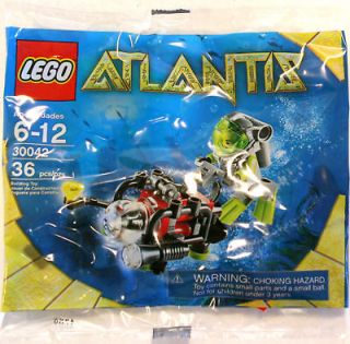 LEGO Atlantis Mini Submarine Polybag Set 30042 NEW