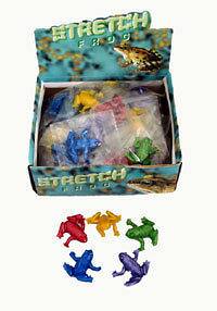 10 STRETCHY FROGS/PARTY BAG TOYS/PINATA,LO​OT FILLERS,stress relief 
