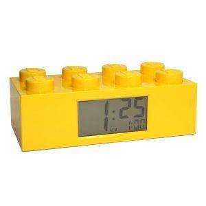 lego brick alarm clock