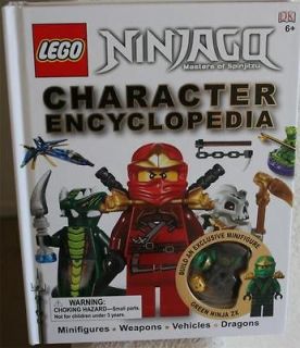 Lego NINJAGO book Character Encyclopedia Exclusive GREEN NINJA ZX 