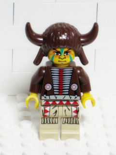 LEGO Western Indian Medicine Man Minifigure 6748 6766 6718 / Wild West 