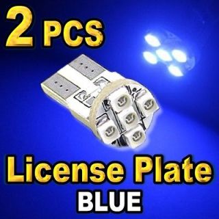 Blue 5 SMD LED Bulbs 168 194 T10 For Licence Plate Light TOYOTA