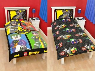 Lego Batman Cards Single Duvet Cover Quilt Set