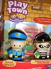 Play Town Learning Curve WOOD Toy Figures Hulk Pirate and Grover 