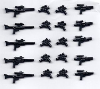 LEGO Star Wars Clone lot ~ 20 WEAPONS ~ blasters pistols rifles guns