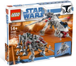 Lego   Star Wars 10195 Republic Dropship with AT OT Walker   NEW READ
