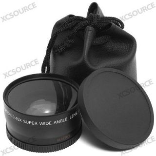 52MM 0.45X Wide Angle Lens + Macro + Lens Bag for Nikon D5000 D5100 