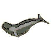 Fish Whale Beluga 1 in Collectible Lapel Pin