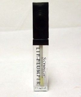 Sovage Instant Lip Plumper Serum Clear Gloss,.17 oz NEW