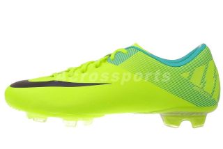   Mercurial Miracle II FG Volt Green Mens Soccer Cleats Shoes 442047 754