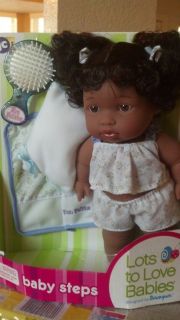   10 Lots to Love Baby Steps African American Doll Baby Felisha
