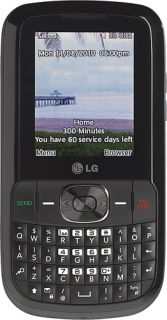 LG 500G   Black (TracFone) Cellular Phone