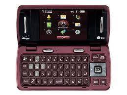 New LG Verizon VX 9200 Env3 Env 3 Red Camera Video Phone