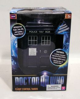 Doctor Who FLIGHT CONTROL TARDIS Toy Interactive w/ lights & sound 