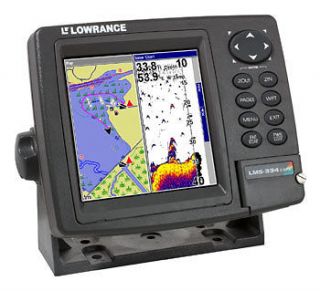 Lowrance LMS 334C iGPS complete unit Fishfinder sonar/chartplo​tter 