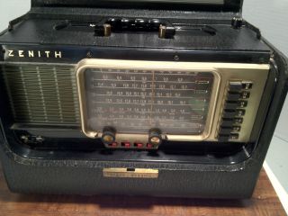 Zenith Trans Oceanic Short Wave and AM Radio, Wave Magnet, L600, Mid 