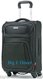   Aspire Sport 29 Expandable Spinner Carry On Rolling Luggage BLACK