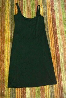 Prada slip dress audrey LBD little black jumper gown IT 44 sexy 