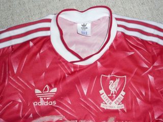 Liverpool England vintage 1989 original home football jersey shirt 