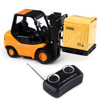 New Mini RC Toy Forklift Radio Remote Control Truck Car