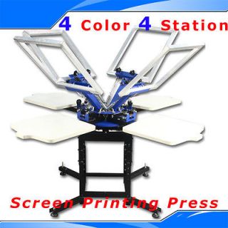   Station Screen Printing Shirt Printing Machine Printer Silk Screening
