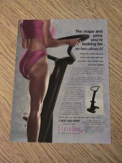 1993 STAIR QUEST ADVERTISEMENT STAIR MASTER 4000PT EXERCISE WORKOUT AD 
