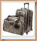 KATHY VAN ZEELAND Crown Pebble 2pc Carry Luggage Set
